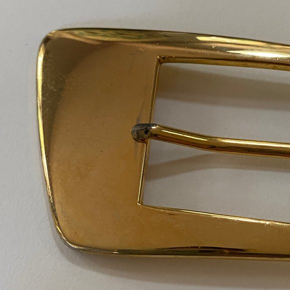 Toledano reptile embossed leather belt size S - Picture 3 of 6